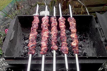 Schaschlik auf armenische Art