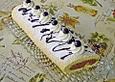 Biskuitroulade mit Nougat - Baileys - Creme