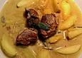 Schweinemedaillons mit Cidresauce