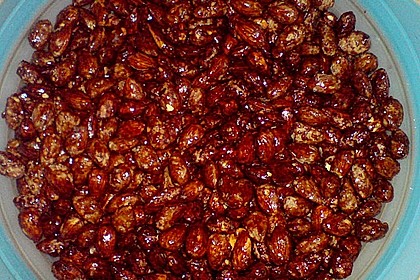 Gebrannte Mandeln mit wenig Zucker 1