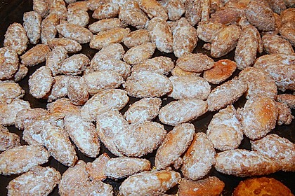 Gebrannte Mandeln mit wenig Zucker 10