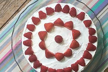 Schmand - Erdbeerkuchen