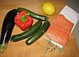 Pangasiusfilet auf Ratatouille