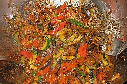 Pangasiusfilet auf Ratatouille 1