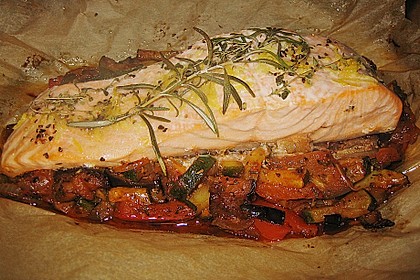 Pangasiusfilet auf Ratatouille 4