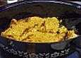 Spitzkohl mit Apfel - Zwiebel - Curry - Topping &uuml;berbacken