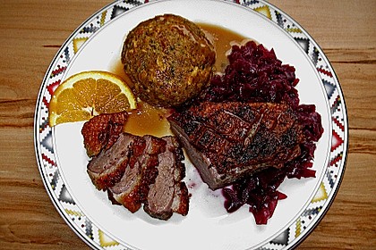Entenbrust mit Salz - Honig - Kruste 5