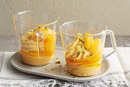 Kürbis - Grieß - Dessert