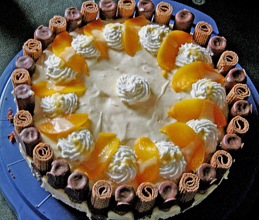 Eierlikör - Pfirsich - Torte (Rezept mit Bild) von Leasy | Chefkoch.de