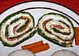 Spinatlachsrolle