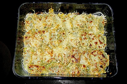 &Uuml;berbackene Maultaschen