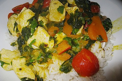 K&uuml;rbiscurry mit H&auml;hnchenfilet 1