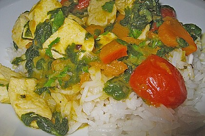 K&uuml;rbiscurry mit H&auml;hnchenfilet 2