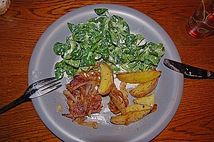 Fettarme Kartoffelspalten aus dem Ofen 8