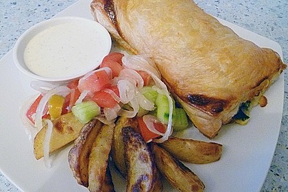 Fettarme Kartoffelspalten aus dem Ofen 12