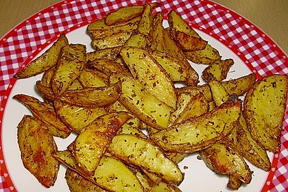 Fettarme Kartoffelspalten aus dem Ofen 15