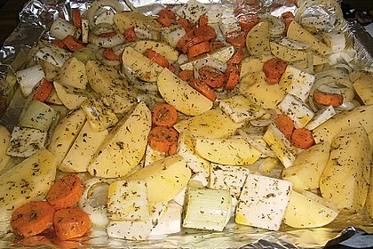 Fettarme Kartoffelspalten aus dem Ofen 17