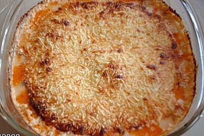 Bratwurstauflauf mit M&ouml;hren und Kartoffeln 3