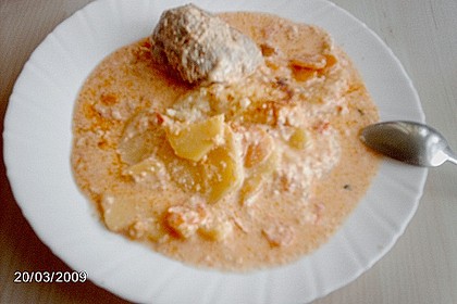 Bratwurstauflauf mit M&ouml;hren und Kartoffeln 9