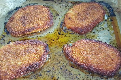 Schnitzel aus dem Backofen 5