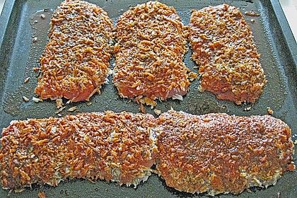 Schnitzel aus dem Backofen 12