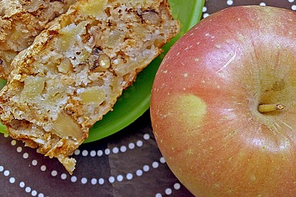 Apfel - Nusskuchen