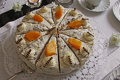 Pudding - Pfirsichtorte mit Knusperboden 3
