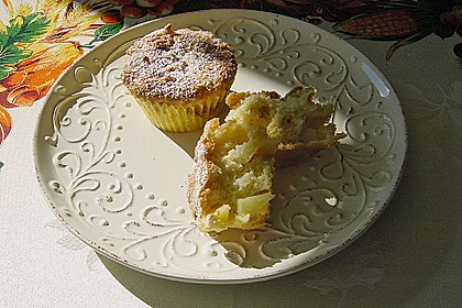 Apfelmuffins mit Zimtkruste 1