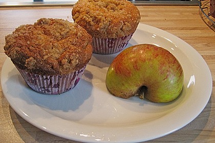 Apfelmuffins mit Zimtkruste 7