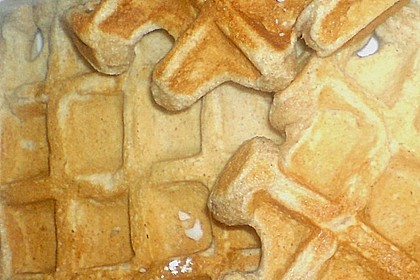 Dinkel - Quark - Waffeln