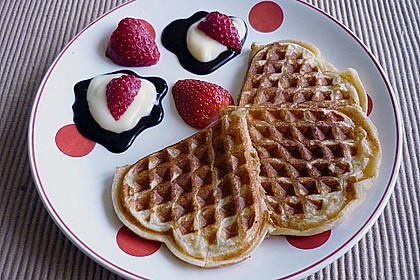Dinkel - Quark - Waffeln 3