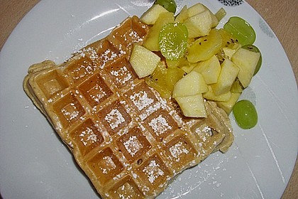 Dinkel - Quark - Waffeln 6