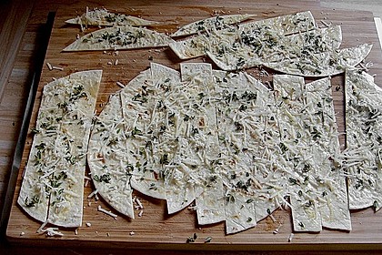 Apfel - Lachs - Tatar auf Wasabispiegel 1
