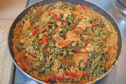 Pasies Wirsing - Paprika - Nudeln 5