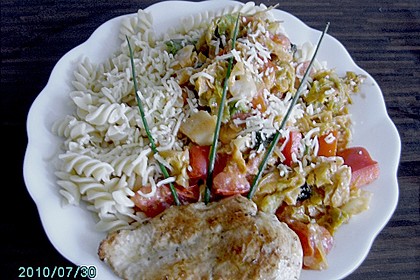 Pasies Wirsing - Paprika - Nudeln 8