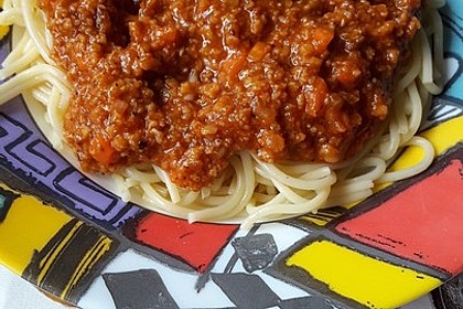 Vegane Seitan - Bolognese 2