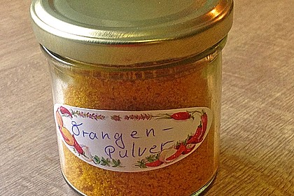 Orangenpulver 2