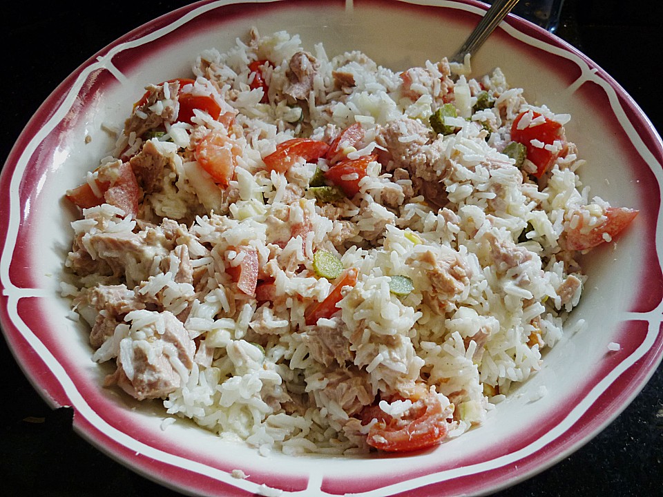 Thunfisch - Reis - Salat (Rezept mit Bild) von brataj7148 | Chefkoch.de