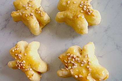 Butterkekse, leicht gesalzen