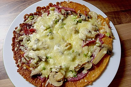 Pizza - Pfannkuchen mit Ajvar 9