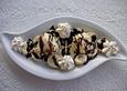 Eierlik&ouml;rdessert mit Vanilleeis