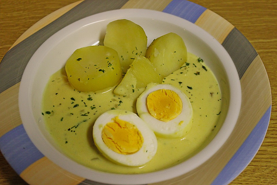 Eier in Senfsoße (Rezept mit Bild) von Spargettirotlocke | Chefkoch.de