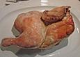 Geschmortes Huhn mit Lorbeer