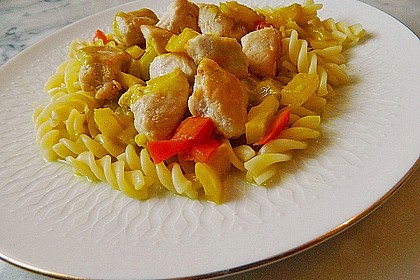 Currynudeln mit H&auml;hnchenbrust 1