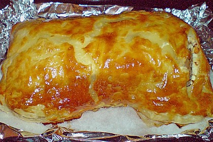 Mediterranes Schweinefilet im Bl&auml;tterteig 2