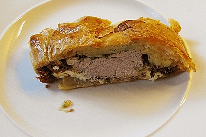 Mediterranes Schweinefilet im Bl&auml;tterteig 4