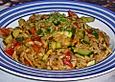 Zucchini - Pilz - Tomatenpfanne