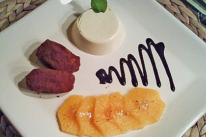 Orangen-Panna cotta 6