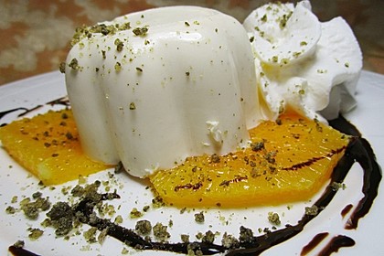 Orangen-Panna cotta 4