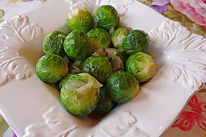 Gedünsteter Rosenkohl 1